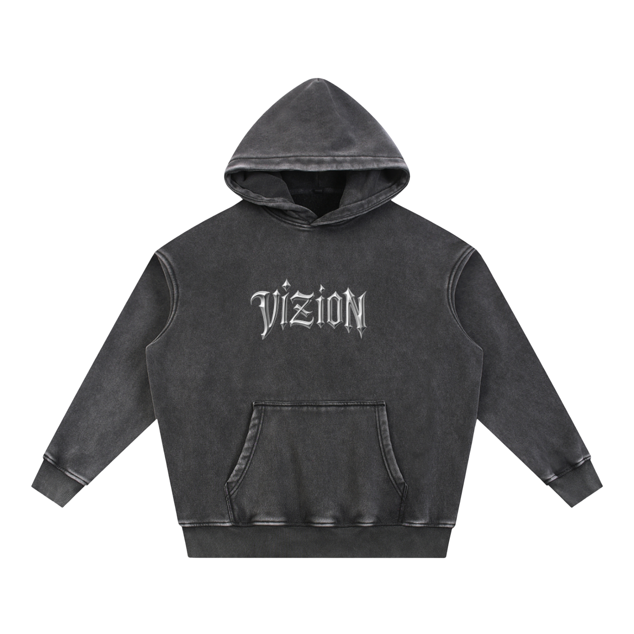 Snow Wash Fleece Vizion Hoodie