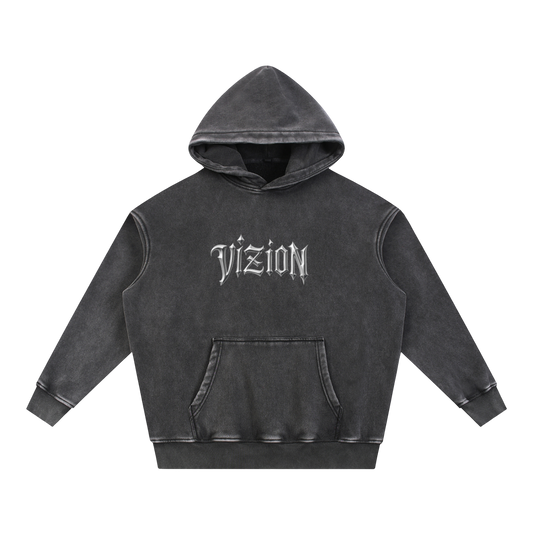 Snow Wash Fleece Vizion Hoodie